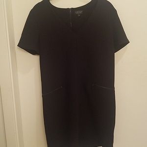 💥LAST CALL💥Topshop Black Dress w/ Zipper Details